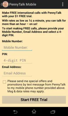 PennyTalk Mobile android App screenshot 3